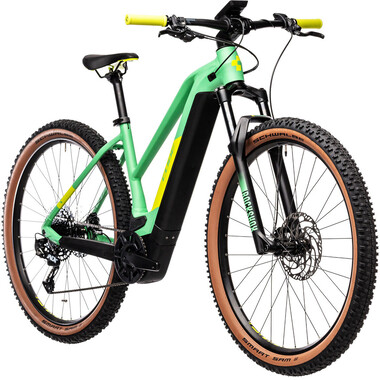 Mountain Bike eléctrica CUBE REACTION HYBRID SL 625 TRAPEZ 29" Mujer Verde 2021 0